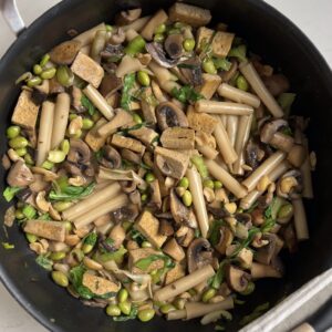 pak choy noodles pot