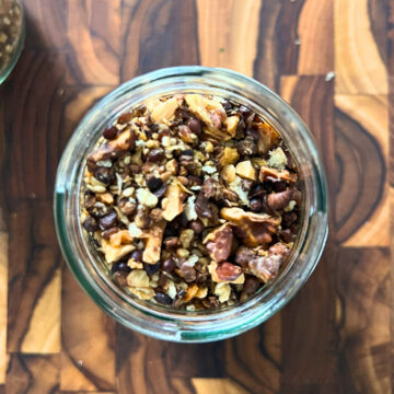 crunchy tipping jar above
