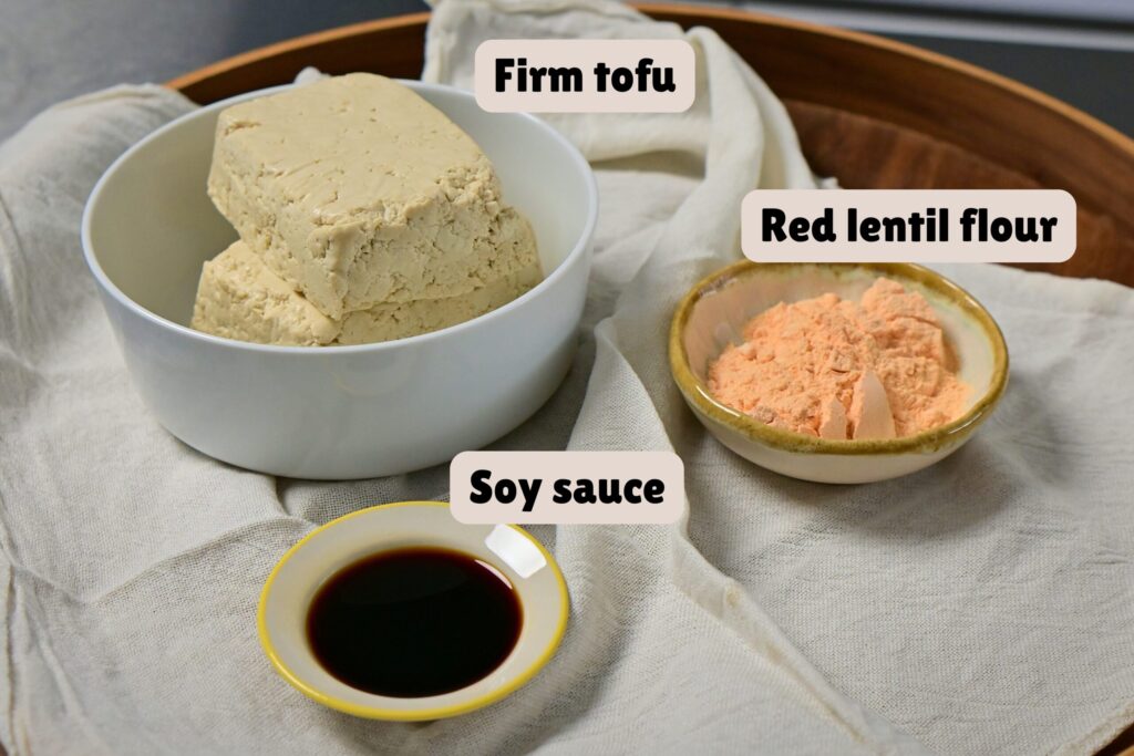 Tofu ingredients