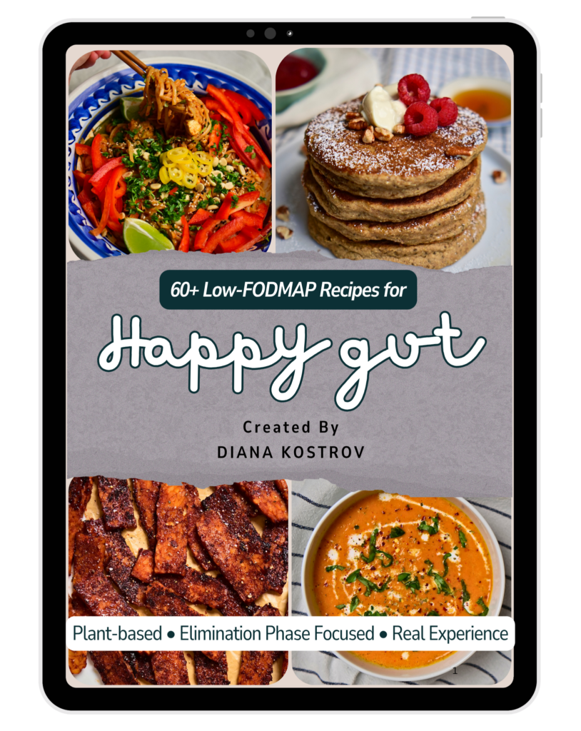 happy gut low FODMAP recipe ebook