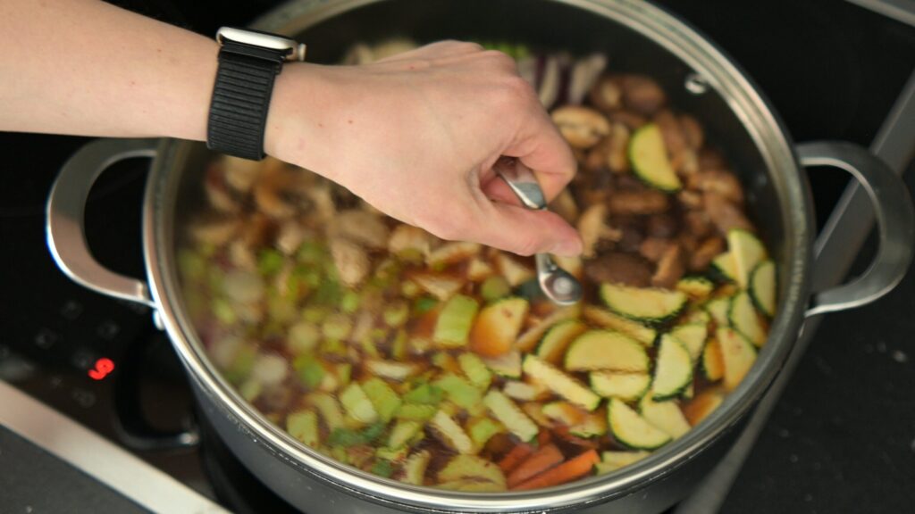 Cook the stew