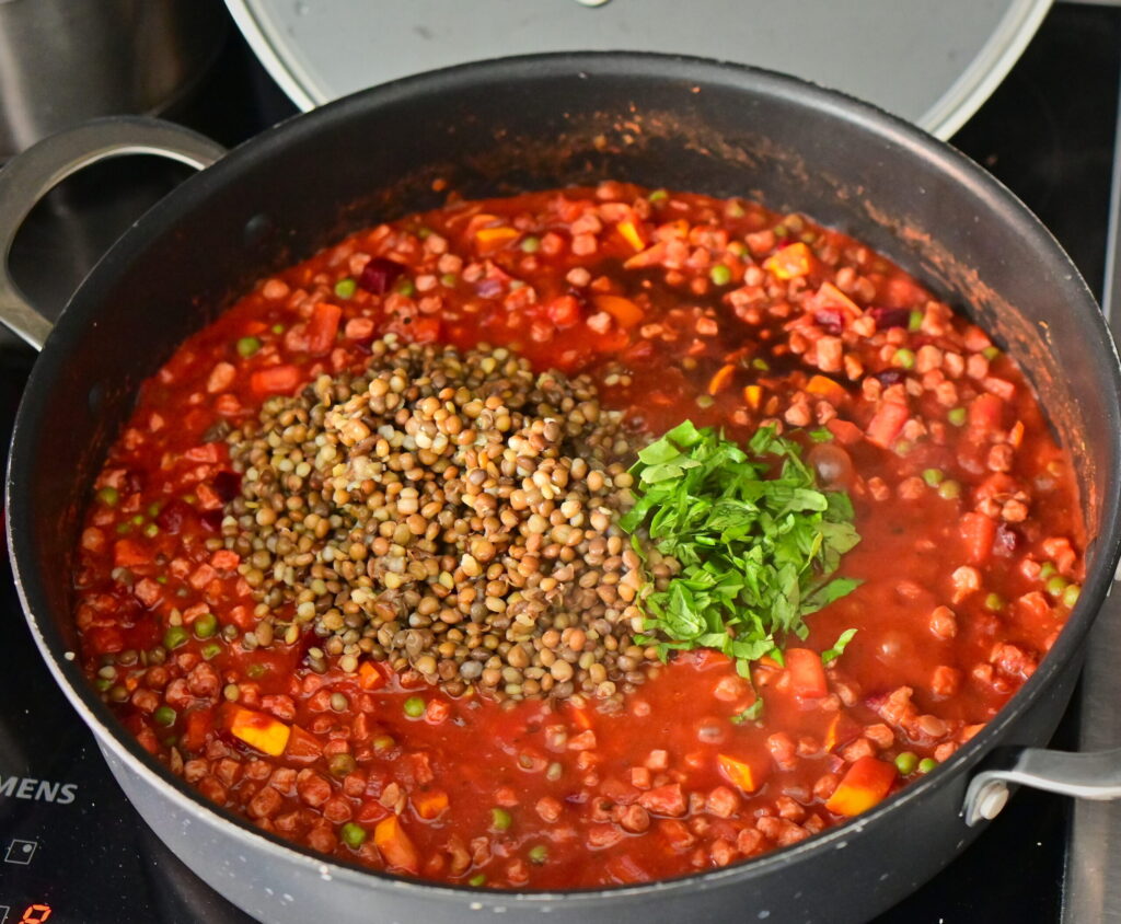 Add the remaining ingredients